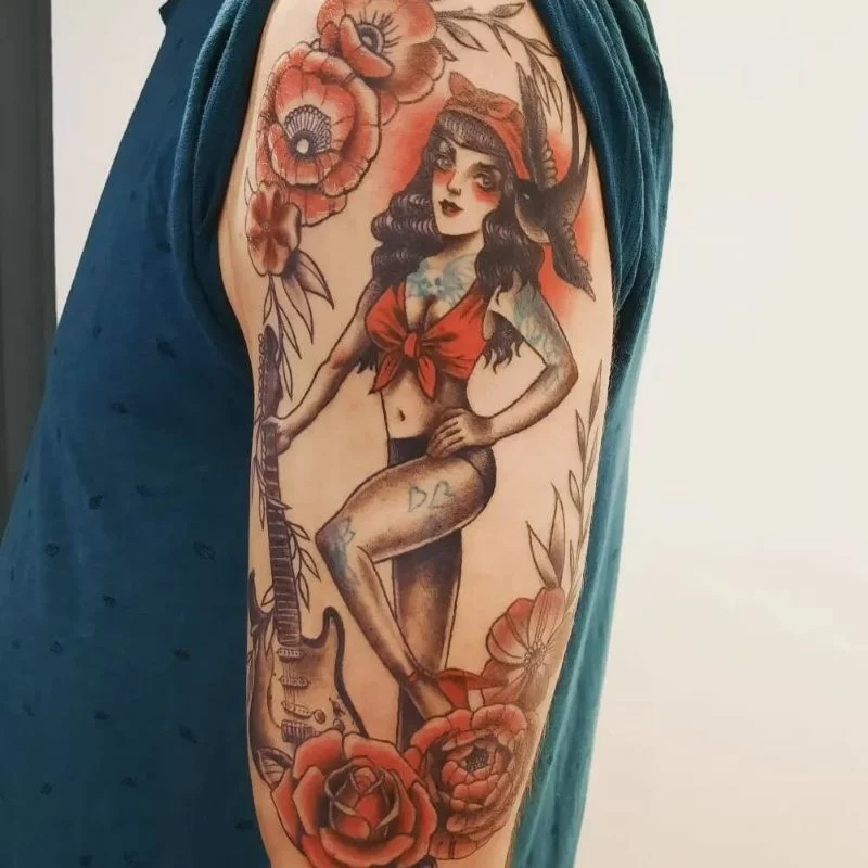 Nero Tattoo Shop Tatouage Cesson Sevigne Monsieur Alfred1